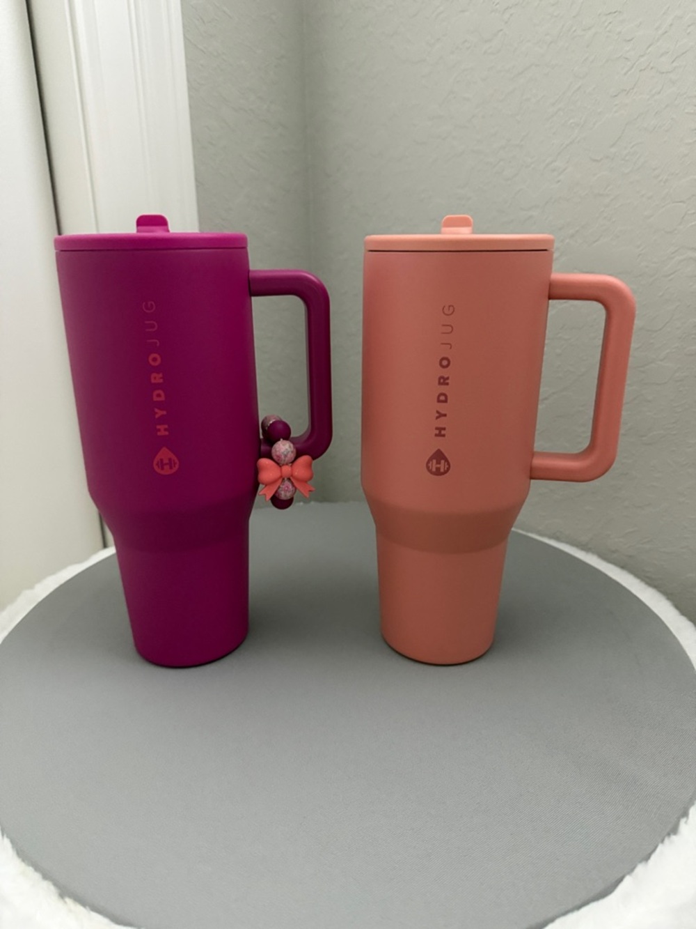 EUC Hydrojug Harvest Berry and Dahlia 40oz traveler bundle